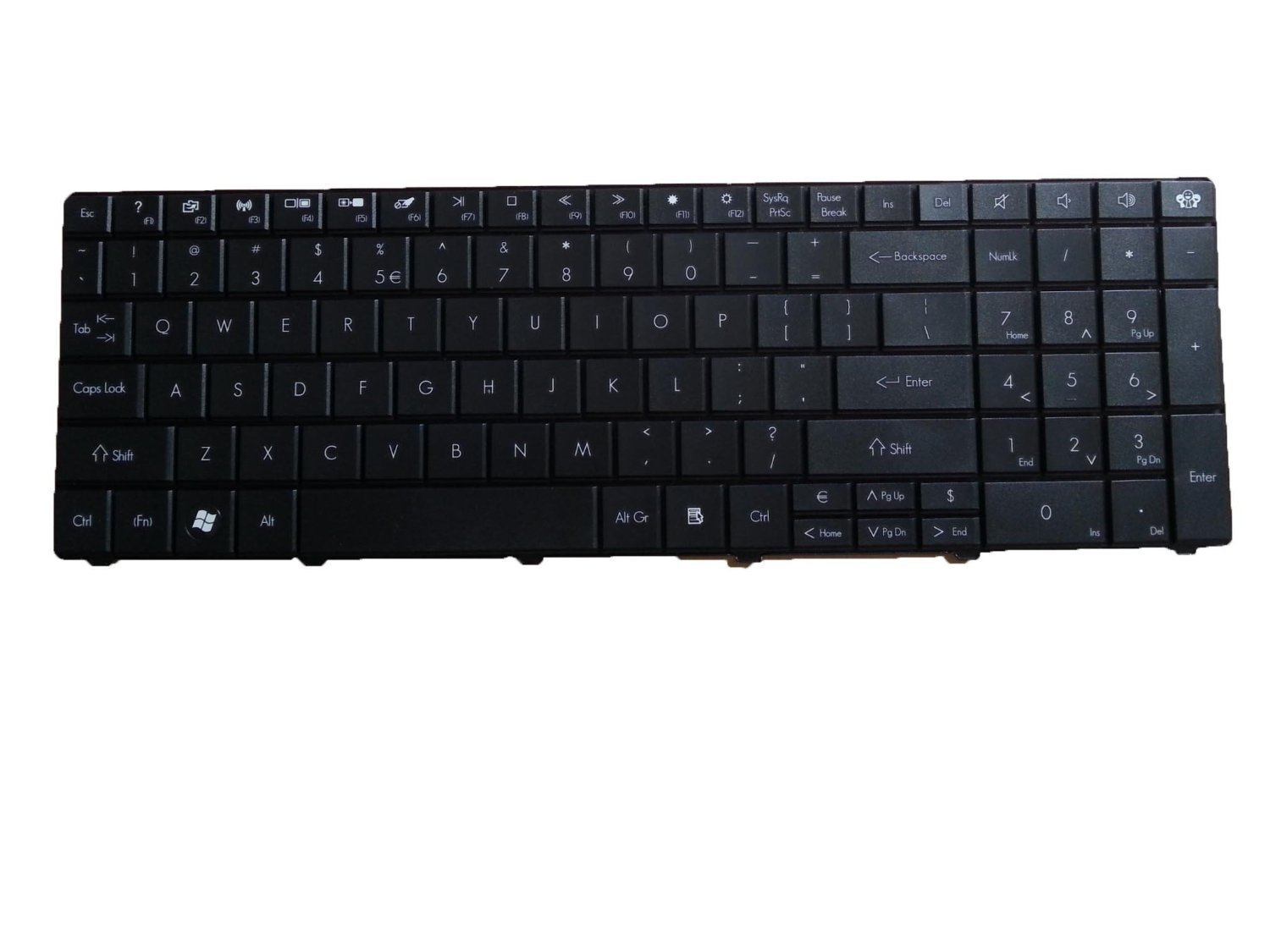 Gateway Z5WT3 Z5WTC Keyboard - US English