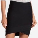 $138 New BCBG Max Azria "Silvie" Black Bandage Short Power Skirt NWT XS