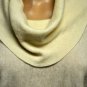 $278 New BCBG Max Azria 100% Cashmere Gold New Off White Knit Sweater Dress S