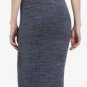 $178 New BCBG Max Azria "Slater" Medium Grey Bandage Power Skirt NWT S