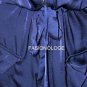 $198 New BCBG Max Azria "Klee" Dark Midnight Satin Cargo Cocktail Party Dress M