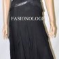 $798 New BCBG Max Azria Black Silk Chiffon Sequin Party Cocktail Gown Dress 4