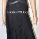 $798 New BCBG Max Azria Black Silk Chiffon Sequin Party Cocktail Gown Dress 6
