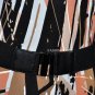 $228 New BCBG Max Azria Block Print Jersey Cocktail Party Dress S