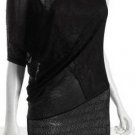 $188 New BCBG Max Azria "Mila" Black Lace Dolman Cocktail Party Dress S