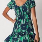 $148 New BCBG Max Azria Kelly Green Combo Jersey Cocktail Party Dress XS