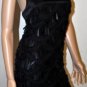 $688 New BCBG Max Azria Little BlackTulle Sequin Short Cocktail Party Dress M