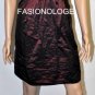 $360 New BCBG Max Azria Strapless Merlot Embelished Satin Party Dress12