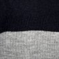 $248 New BCBG Heather Navy Striped Silk Cashmere Fly AwaySweater Cardigan M