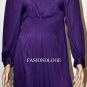 $228 New BCBG Max Azria Grape Modal Jersey Cocktail Party Dress XS