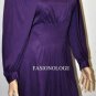 $228 New BCBG Max Azria Grape Modal Jersey Cocktail Party Dress XS