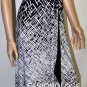 $268 New Max&Cleo by BCBG One Shoulder Black Jersey Cocktail Gown Dress 8