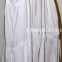 $218 NWT BCBG Max Azria Silk Draped Off White Long Party Skirt XS
