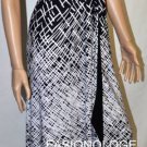 $268 New Max&Cleo by BCBG One Shoulder Black Jersey Cocktail Gown Dress 4