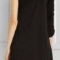 $218 New BCBG Max Azria Black One Shoulder Bow Cocktail Party Dress NWT S