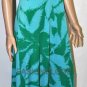 $258 New BCBG Max Azria Leprechaun Green Long Jersey Maxi Dress L