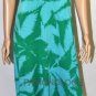 $258 New BCBG Max Azria Leprechaun Green Long Jersey Maxi Dress L