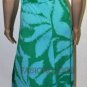 $258 New BCBG Max Azria Leprechaun Green Long Jersey Maxi Dress L