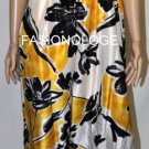 $268 New BCBG Max Azria Sunshine 100% Silk Strapless Cocktail Party Gown XXS