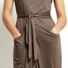 $178 New BCBG Max Azria Dusty Olive Rayon Cocktail Party Dress NWT XS