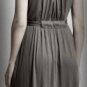 $178 New BCBG Max Azria Light Heather Grey Rayon Cocktail Party Dress NWT XS