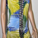 $218 New BCBG Max Azria Bright Wisteria Keyhole Jersey Cocktail Party Dress M