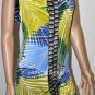 $218 New BCBG Max Azria Bright Wisteria Keyhole Jersey Cocktail Party Dress M