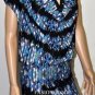 $198 New BCBG Max Azria Sapphire Banded Draped Jersey Party Dress XS