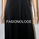$340 New BCBG Max Azria Black Embellished Cocktail Party Gown Dress 8P