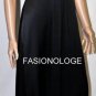 $340 New BCBG Max Azria Black Embellished Cocktail Party Gown Dress 8P
