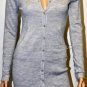 $178 New BCBG Max Azria Light Heat Wool Gardigan Knit Sweater Dress NWT XS
