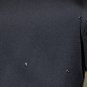 $168 New BCBG Black Stud Stripe Open Back Rayon Party Dress L