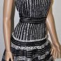 $348 New BCBG Max Azria "Madeline" Black Strapless Organza Cocktail Dress 2