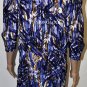 $288 New BCBG Max Azria Lark Spur 100% Silk Shift Cocktail Party Dress S