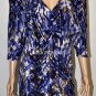 $288 New BCBG Max Azria Lark Spur 100% Silk Shift Cocktail Party Dress S