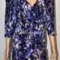 $288 New BCBG Max Azria Lark Spur 100% Silk Shift Cocktail Party Dress S