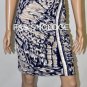 $148 New BCBG Max Azria South Pacific Jersey Cocktail Party Dress L