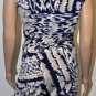 $148 New BCBG Max Azria South Pacific Jersey Cocktail Party Dress L