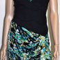 $398 New BCBG Max Azria Runway Strapless Draped Rayon Short Cocktail Dress 8