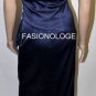 $368 New Max&Cleo by BCBG Strapless Peacoat Navy Blue Long Party Dress Gown 2