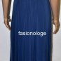 $440 New BCBG Max Azria China Blue Strapless Embellished Evening Gown 6