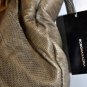 $398 New BCBG Max Azria Peuter Gold Leather Medium Hand/Shoulder Bag Purse OS