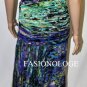 $478 New BCBG Max Azria Runway Freesia One Shoulder Cocktail Gown Dress M