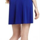 $248 New BCBG Max Azria Royal Blue "Waverly" Mesh Insert Party Cocktail Dress XS