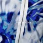 $298 New BCBG Max Azria "Marisol" Blue 100% Silk Zipper Cocktail Dress 2