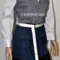 $298 New BCBG Max Azria "Ilkina" White Cotton Color Block Tiered Party Dress 8