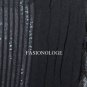 $398 New BCBG Max Azria Black Embellished Lace Cocktail Party Dress 6