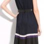 $348 New BCBG Max Azria Runway "Cosmo" Black Party Cocktail Gown Dress M