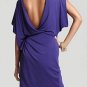 $328 New BCBG Max Azria "Rose" Persian Blue Jersey Cocktail Party Dress M