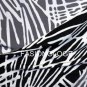 $208 New BCBG Max Azria Black Draped Jersey Print Short Party Dress M